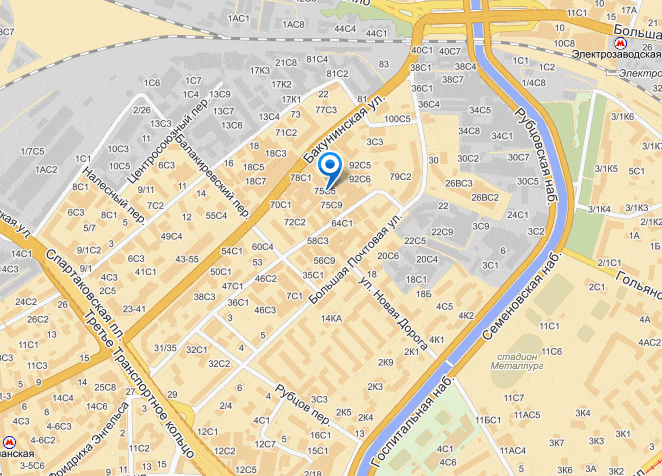 карта проезда к производствау